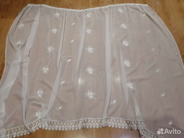 Тюль кухонная