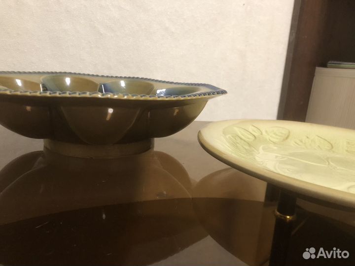 Тарелки винтажная керамика