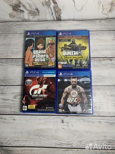 Игры для приставок ps4 ufc, gta