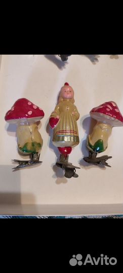 Елочные игрушки СССР