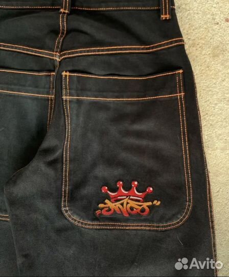 Джинсы широкие jnco