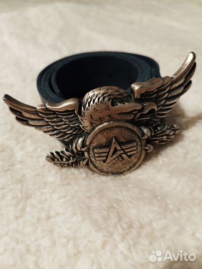 Кожаный ремень Belt Leather от Alpha Industries