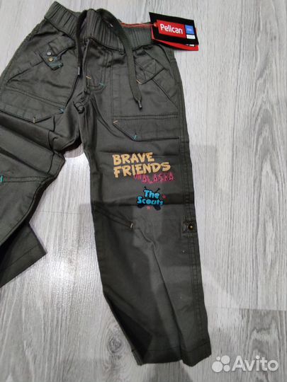 Новые Брюки хлопок 98 Pelican