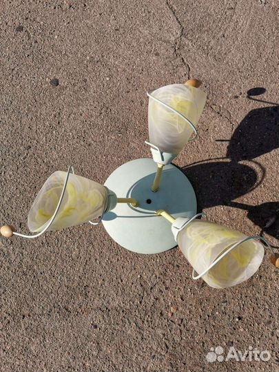 Люстра потолочная бу