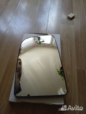 Зеркало бокового вида.Левое.С подогревом.Накрафтер