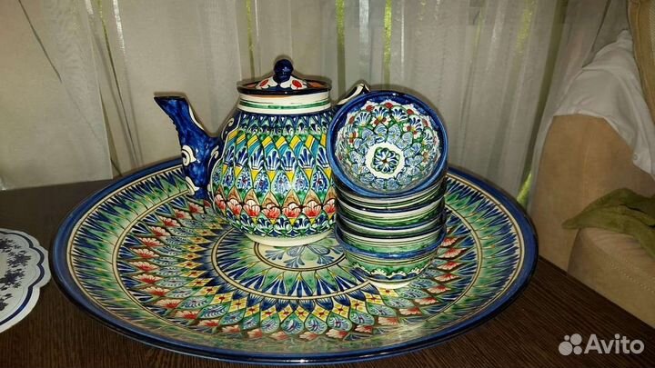 Сервиз Риштанская керамика