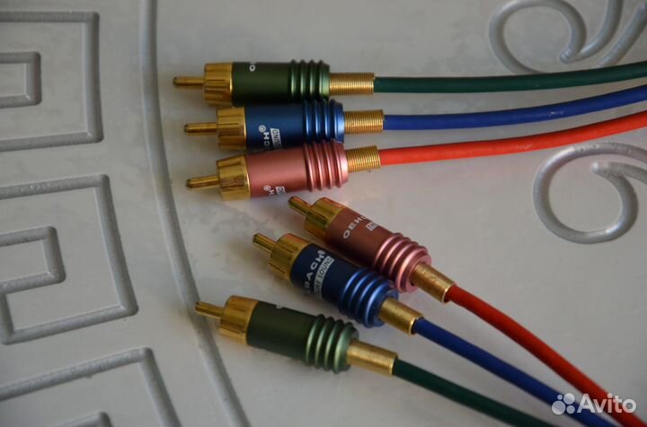 Компонентный видео кабель