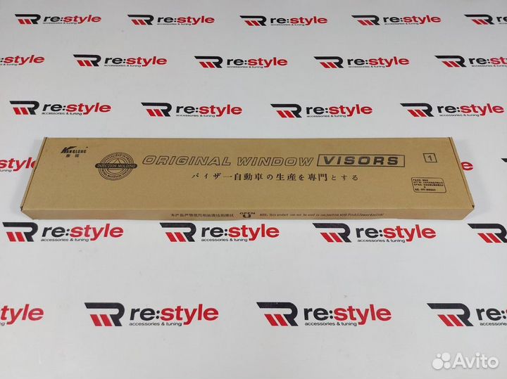 Ветровики Toyota Hilux Surf 210 2002-2009 S1290