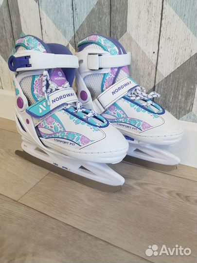 Коньки раздвижные 26-31 размер