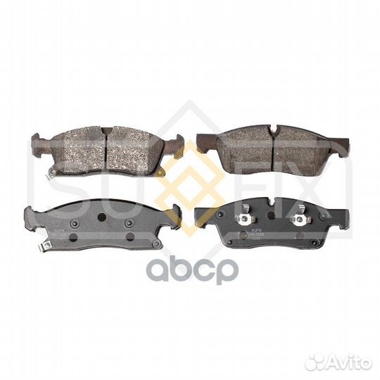 Колодки тормозные дисковые перед прав/лев J