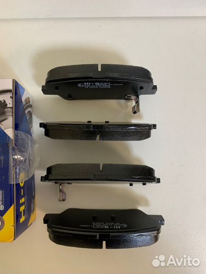 Колодки задние hyundai Santa Fe II, III, IV