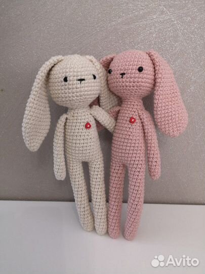 Зайки Амигуруми