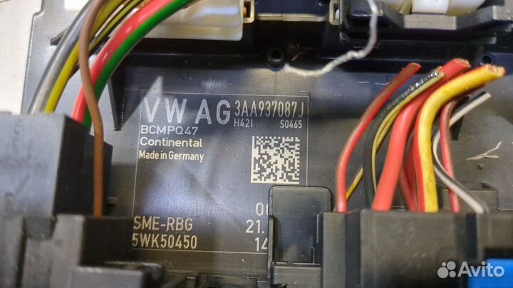Блок управления бортовой сети Volkswagen Passat CC, 2013