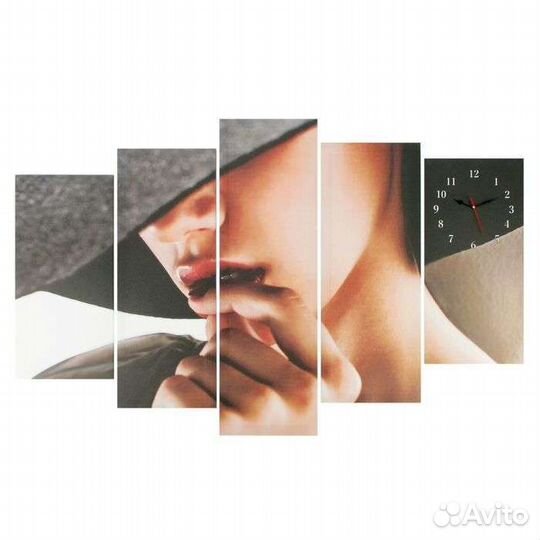 Модульная картина с часами