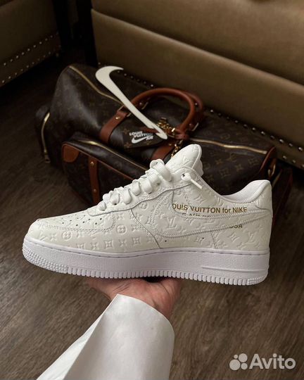 Кроссовки louis vuitton x nike AIR force 1