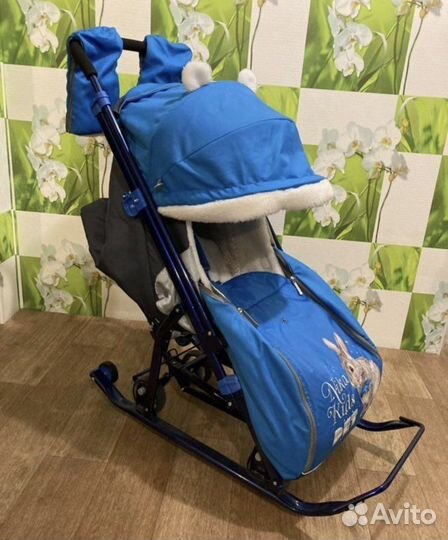 Коляска санки