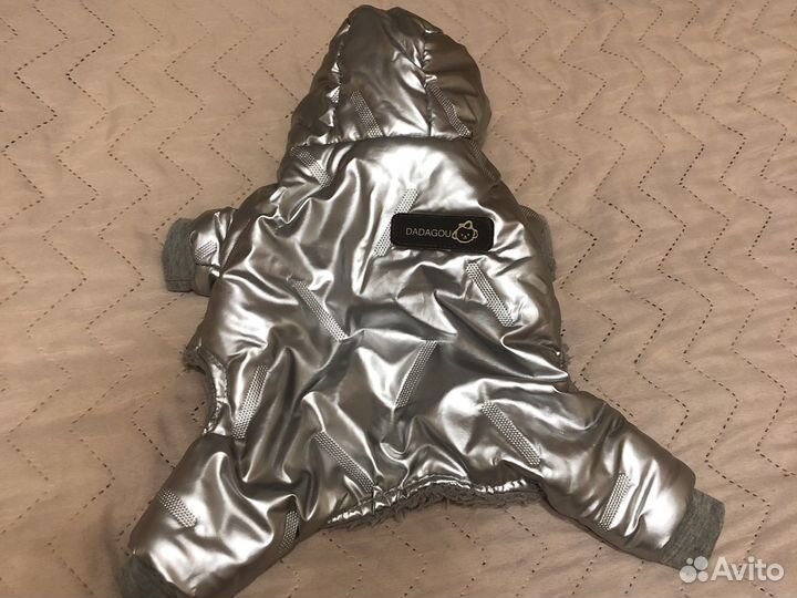 Комбинезон для маленькой собачки зима