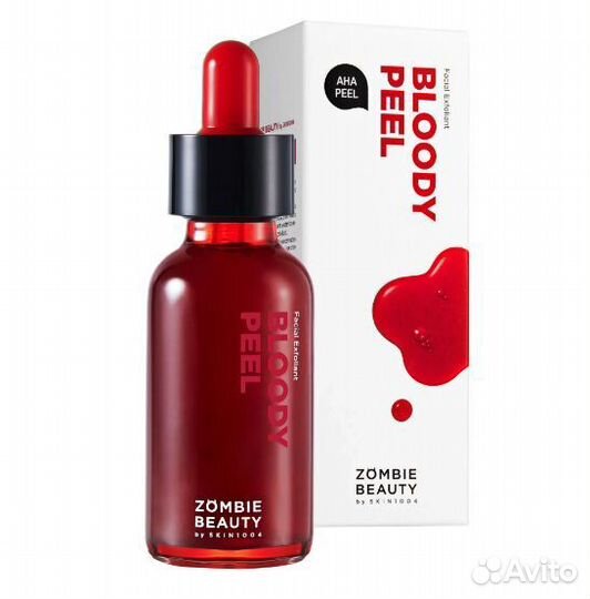 Кровавый пилинг zombie beauty bloody peel