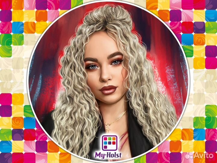 Портреты на холсте в стиле Масло