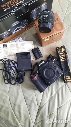 Фотоаппарат nikon d750 \ nikkor AF 50mm f/1.4D