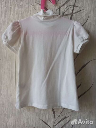 Блузка школьная 128 новая