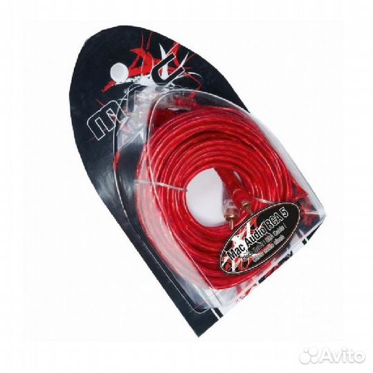 Кабель межблочный Mac Audio RCA 5 м