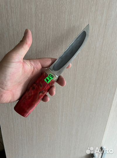 Нож якутский Кованный 110х18ш