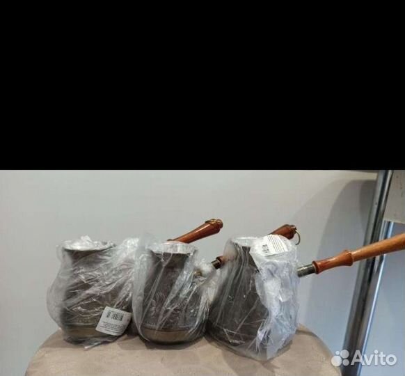 Турка для кофе медная