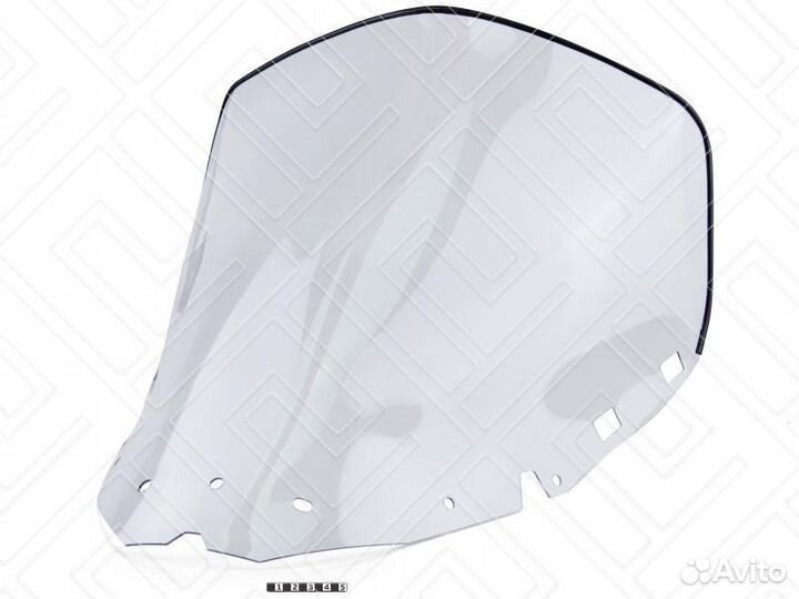 Стекло ветровое для снегохода BRP SKI-DOO exped