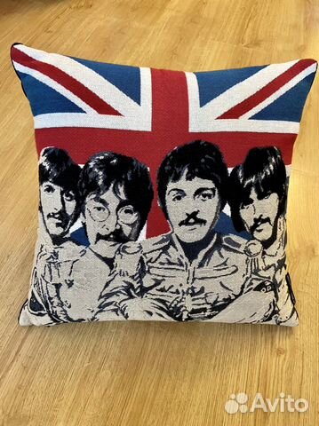 Декоративная подушка Битлз / The Beatles