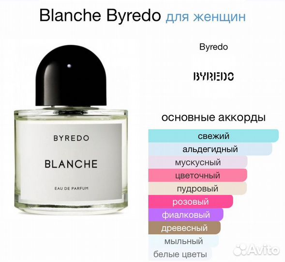 Byredo Blanche / Байредо Бланш 10мл