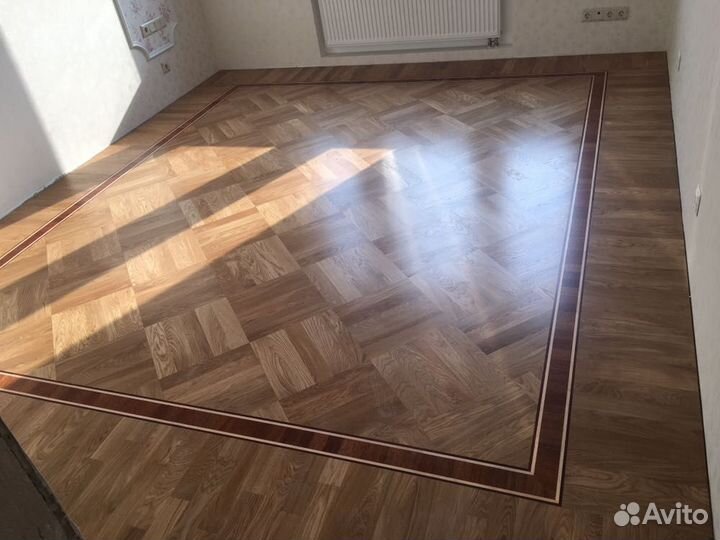 Шлифовка паркета