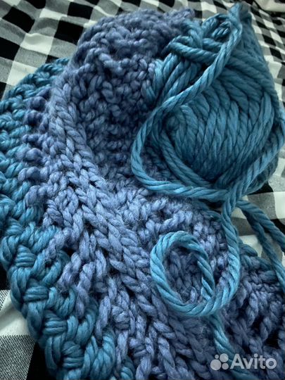 Вязанные шарфики