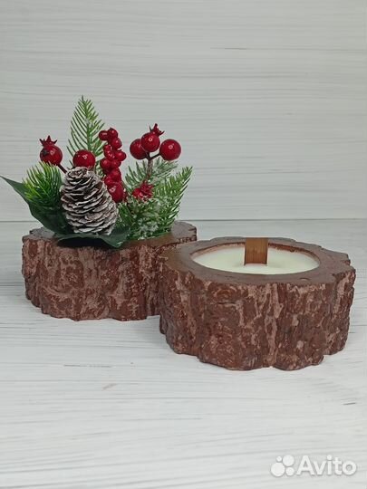 Свеча ароматическая из соевого воска