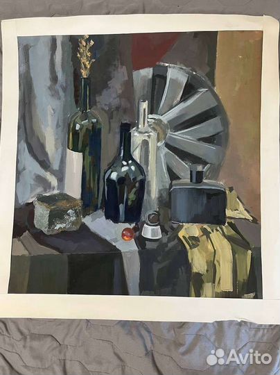 Натюрморты темперой академические и декоративные