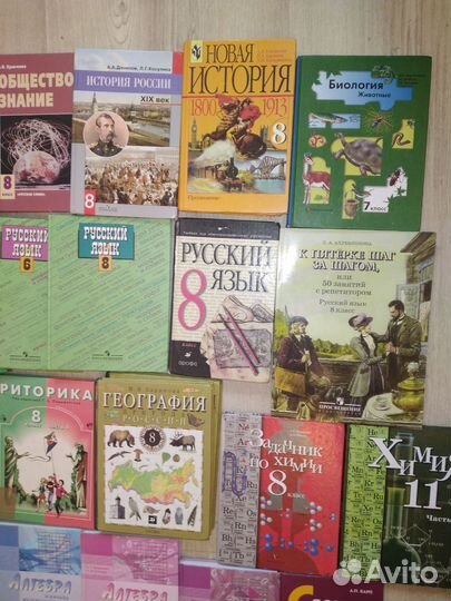 Учебники 5-11класс разные Россия