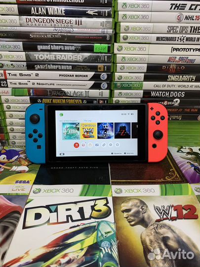 Nintendo switch REV2 прошитая