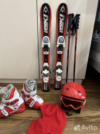Горные лыжи детские 90 см