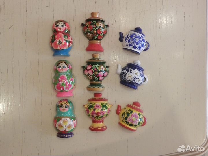 Магнитики сувенирные