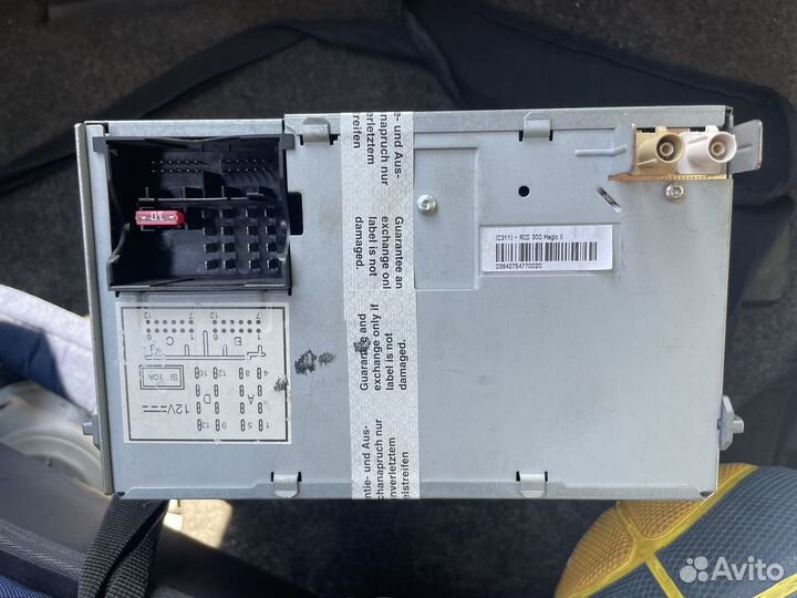 Магнитола на volkswagen passat б6