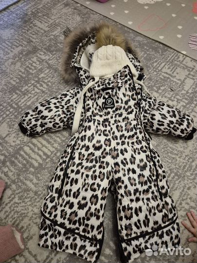 Зимний комбинезон для девочки