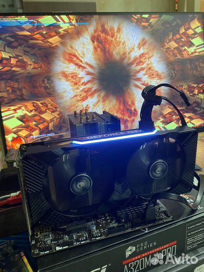 Видеокарта gtx 1660 6 GB palit