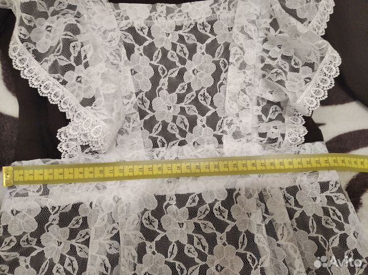 Школьный фартук и платье 46 размера