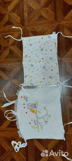 Бортики в детскую кроватку