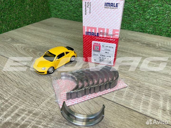 Коренные вкладыши стандарт VAG EA111 1.4/1.6/1.4T