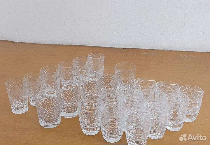 Хрустальная посуда СССР