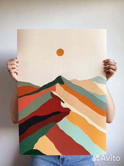 Интерьерная картина. Акрил