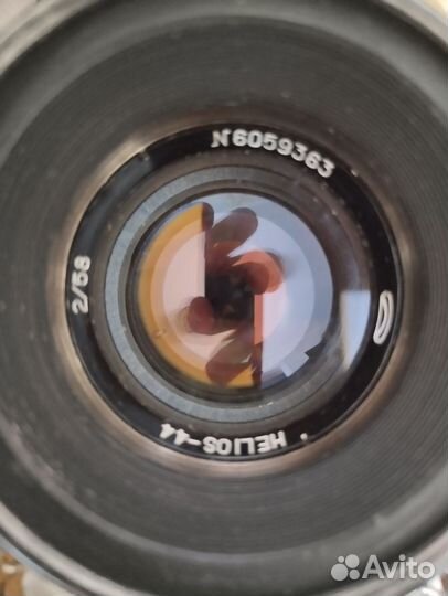 Зенит, объектив, экспонометр