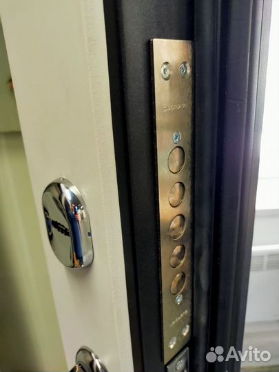 Дверь входная с зеркалом