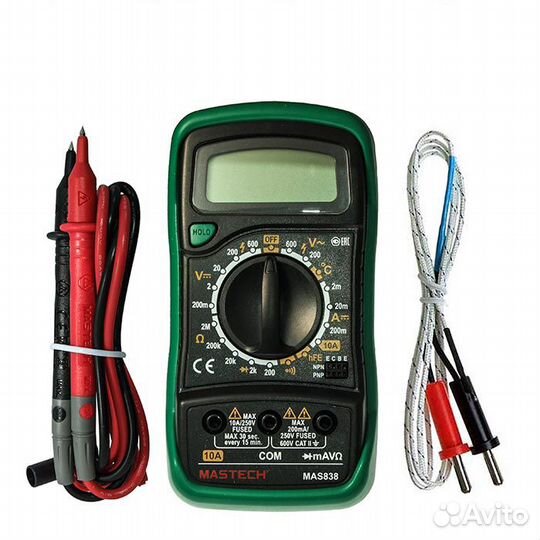 Мультиметр Mastech MAS838